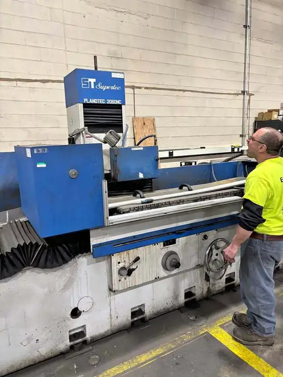 Used 2008 SUPERTEC Planotec-2060NC Reciprocating Surface Grinders Illinois US | Asset Exchange Corporation #1254088