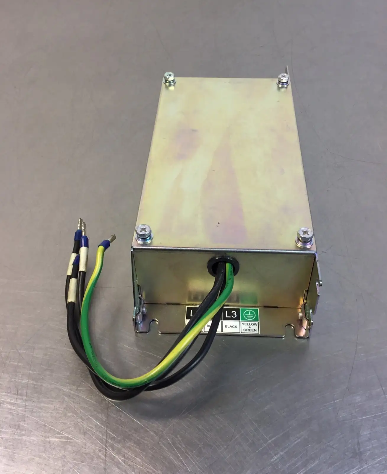 Allen Bradley 22-RF012-BS /A Line Filter 3-Phase 48-63 Hz 380-480V 12A 4G