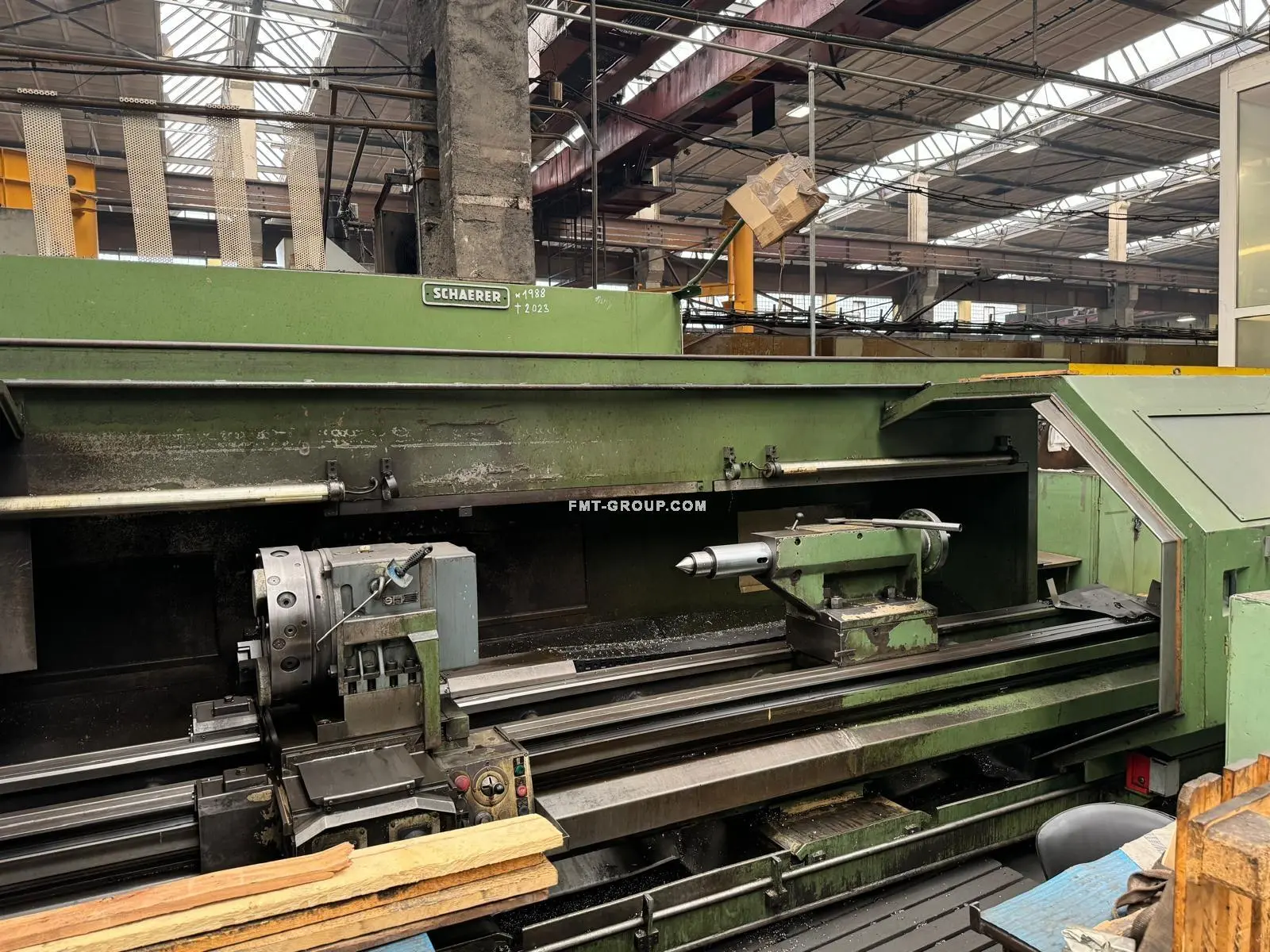 Used 1988 SCHAERER UD 802 CNC CNC Lathes | F.M.T. Group s.r.o. #1252891