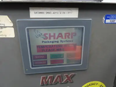 Sharp MAX 12 Bagging System Automatic Labeler SP203A Bagger Machine