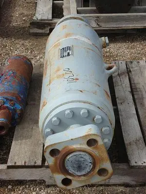 USED NIXCO 3" INLINE FLOW THRU PULSATION DAMPENER