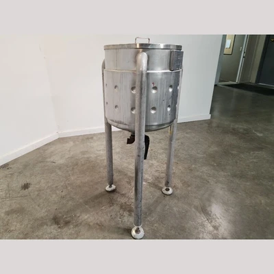 80 Liter SS Steam-Jacketed Kettle Tank