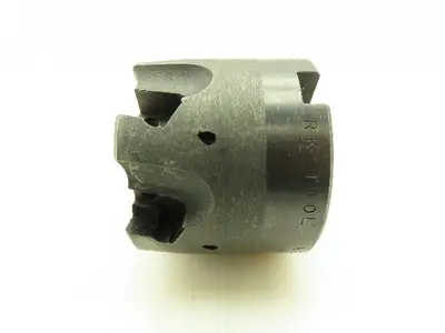 RK Tool SMC3006-13170 Indexable Face Mill 6-Insert Cutter 3" OD RH 1.25" Arbor