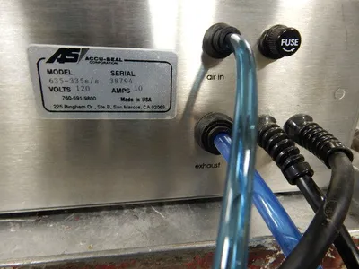 USED ACCU SEAL CORP 635/335 S/S