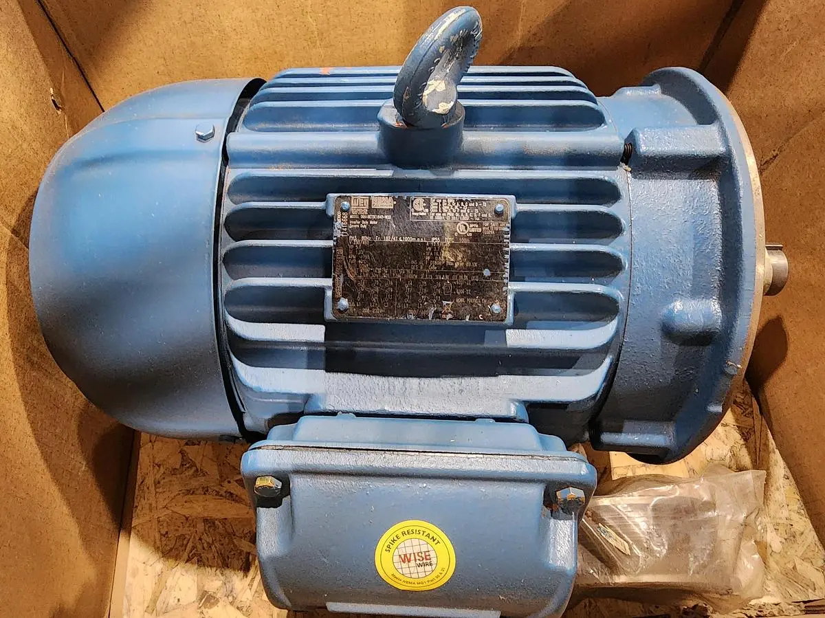 New | in-Stock WEG 00518ET3E184T-W22 Motors (misc) Michigan US | Midwest Press and Automation #911918