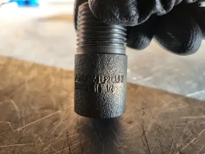 Threaded Round Head Plug 20mm Dia. Carbon Steel