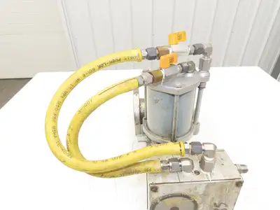 PMV P-2000 Electro-Pneumatic Valve Positioner with 2" ANSI Flange Ball Valve