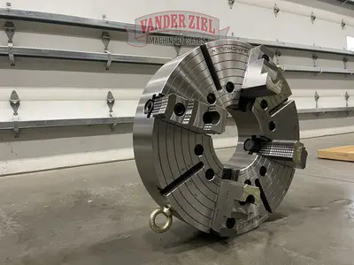 Used SAMCHULLY SAMCHULLY 25" FOUR JAW CHUCK, 8 1/2" BORE Chucks Michigan US | Vander Ziel Machinery Sales #1262357