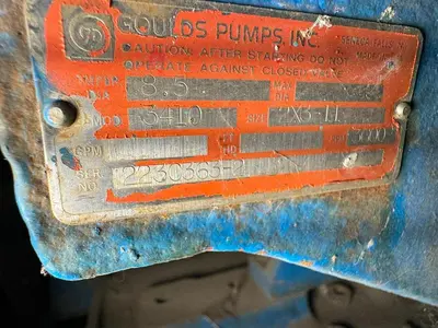 USED GOULDS 3410