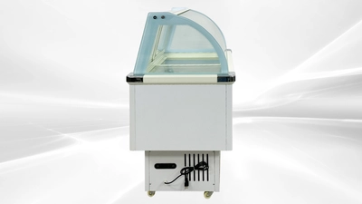 171-0349 53" Full Service Self Contained Gelato Ice Cream Freezer Case