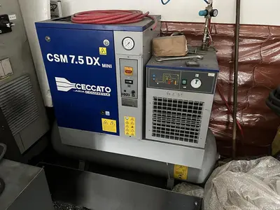 Used 2005 CECCATO ARIA CSM 7.5 DXM 200L Rotary Screw & Sliding Vane Air Compressors CZ | Amaron s.r.o. #1060680