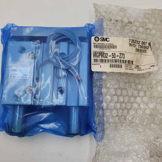 New | in-Stock SMC SMC MGPM32-50-Z73 - PNEUMATIC CYLINDER IN ORIGINAL PACKAGING Pneumatic Cylinders | ND Industrial Surplus #1218451