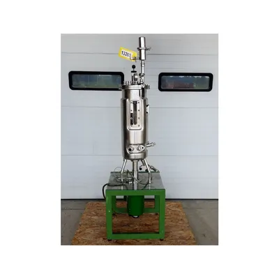 Used B. Braun Biotech Fermenter Stainless Steel Jacketed Pressure Vessel Reactor