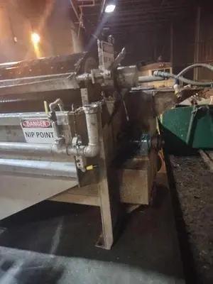 J.H. HORNE 100" WIDE X 48" DIA. DRUM THICKENER W/ SPARE DRUM