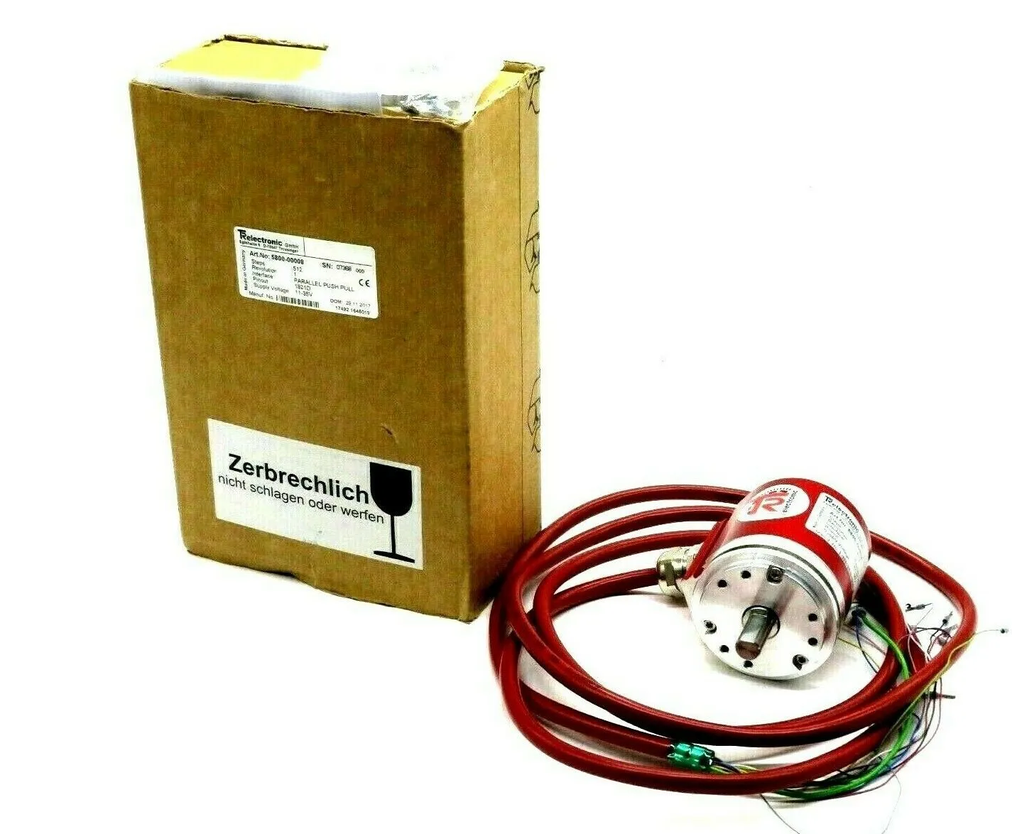 NEW TR ELECTRONIC 5800-00008 ROTARY ENCODER 580000008