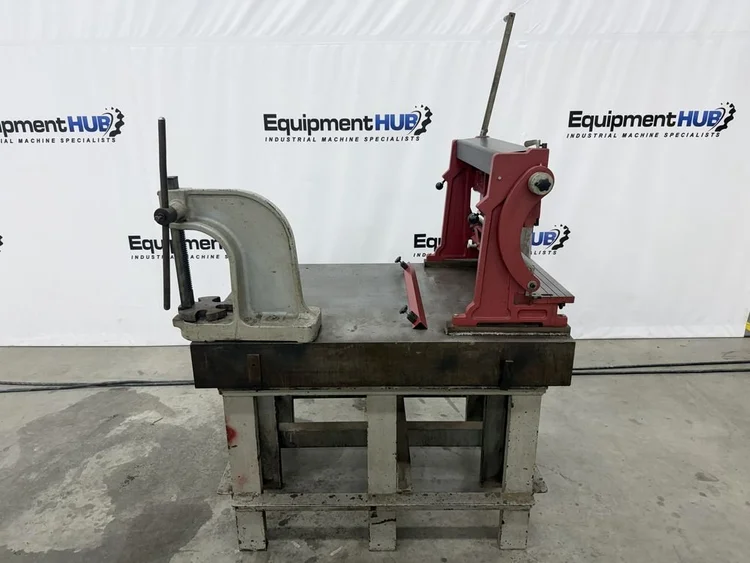 Used CENTRAL MACHINERY 30" SHEAR, PRESS BRAKE AND SLIP ROLL (ITEM 5907) Combo 3-in-1 Sheet Metal Machines Georgia US | The Equipment Hub #1323236