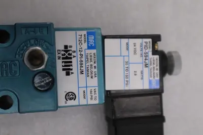 MAC 712C-12-PI-594JM SOLENOID VALVE - STOCK GF269A