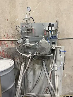 Makor Finishing Line w/ Butfering Sander, Q-One Reciprocating Sprayer, and FASTDRY Curing Oven