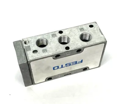 New | in-Stock Festo Solenoid Valve 5/2-way Monostable 19701 COIL REMOVED Solenoid Valves Michigan US | Maverick Industrial Sales #1400694