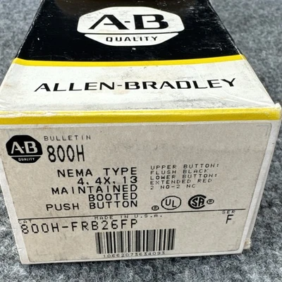 New | in-Stock Allen-Bradley 800H-FRB26FP Industrial Controls California US | Davliegogo LLC #1706532