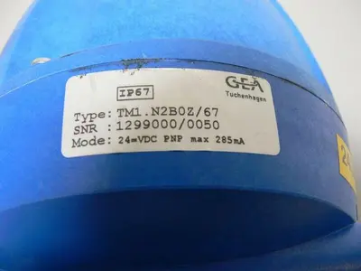 USED GEA TUCHENHAGEN NL-OD1"/OD1"-SZ-BB-V0-12J/52+TM1.N2B0Z/67 VALVE