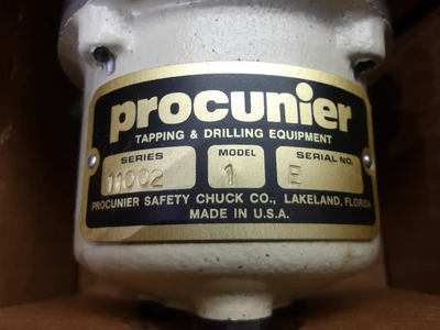 Procunier M2-M6 High Speed Tapping head Morse Taper #2 Shank 11002 (LOC2363B)