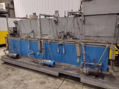 #21982, 20" W X 8" H MANOR MODEL #JS-552M-B20 STAINLESS STEEL BELT CONVEYOR WASHER: STOCK #21982