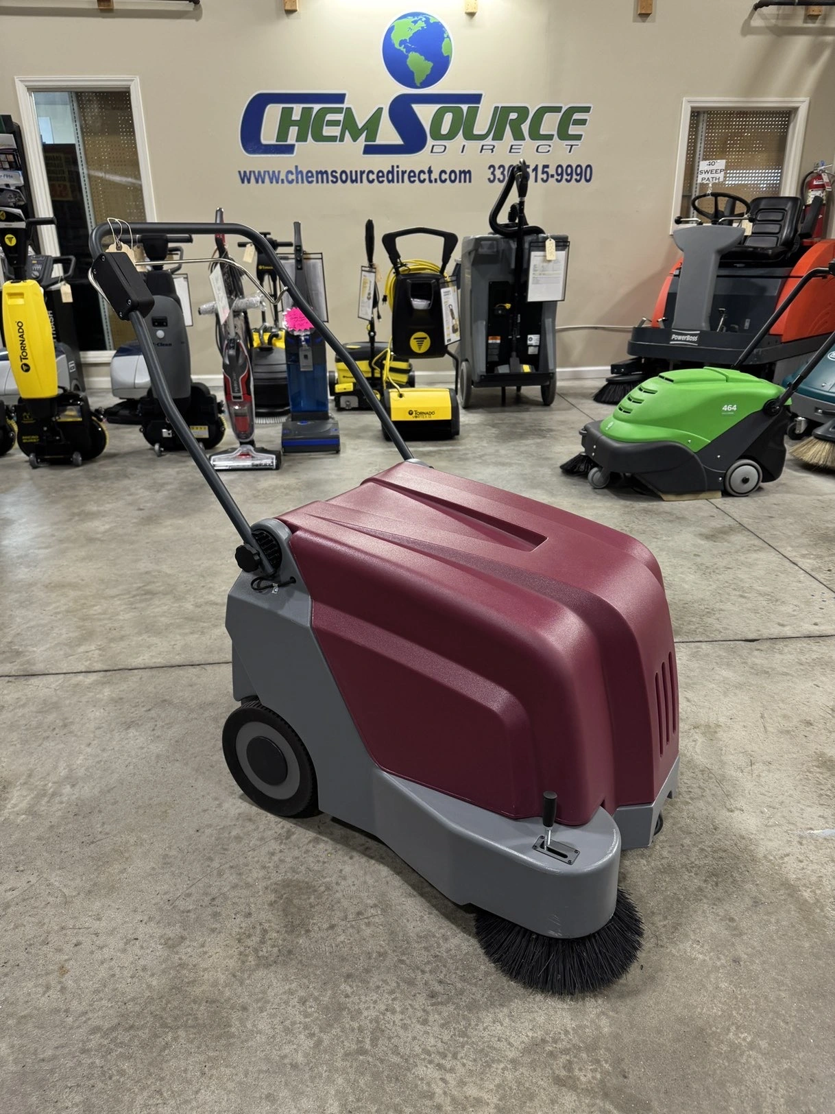 Minuteman KS25 Kleen Sweep Battery Powered Sweeper NEW