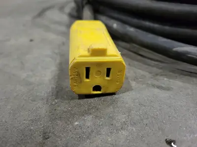 SOOW Power Cord 14 AWG 3 Conductor 600V w/ Receptacle 15A 125V