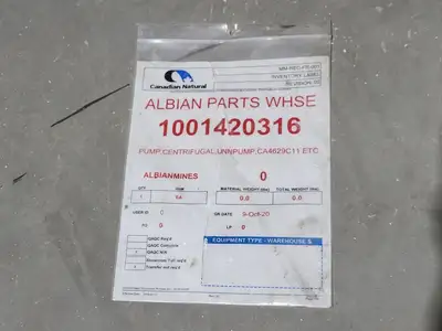 Used UNION PUMP CA462911 Parts (Hydraulics and Pneumatics) British Columbia CA | Lenmark #1440679