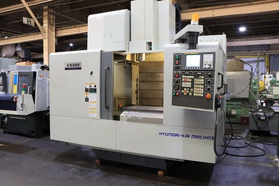 Used 2008 HYUNDAI KIA VX500 Vertical Machining Centers Ohio US | Toolquip, Inc. #1291627