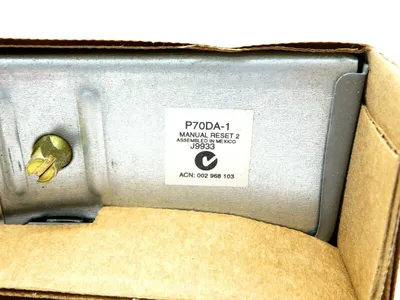 NEW JOHNSON CONTROLS P70DA-1C HIGH PRESSURE LOCKOUT P70DA1C
