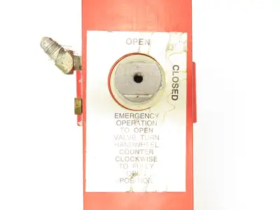 Preferred CO2 System 4" Wafer Butterfly Valve & Pneumatic Actuator Spring Return