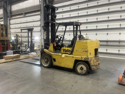 Yale Model GLC155CANGBV126 15,000 Lbs Capacity Forklift