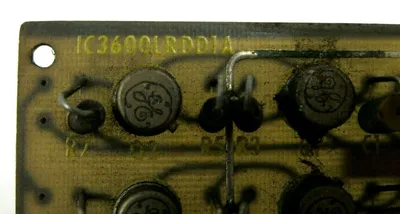 USED GENERAL ELECTRIC IC3600LRDD1A RELAY DRIVER BOARD