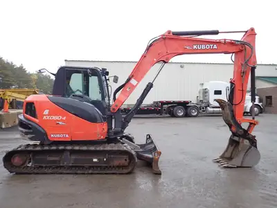 Used 2018 KUBOTA KX080-4 Excavators Massachusetts US | Brookside Equipment Sales #1558188