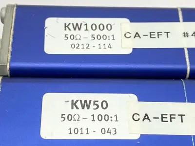 USED EM TEST PULSE VERIFICATION CALIBRATION KIT