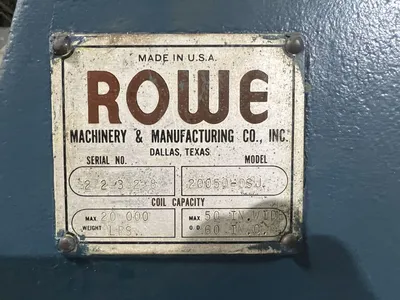 USED 1978 ROWE 20050-DSJ / C4-50-C
