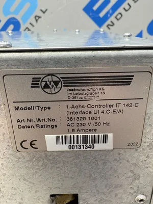 ISEL AUTOMATION 1-Achs-Controller IT 142-C Electrical/PLC/Automation | ESS Industrial Equipment Sales (8)