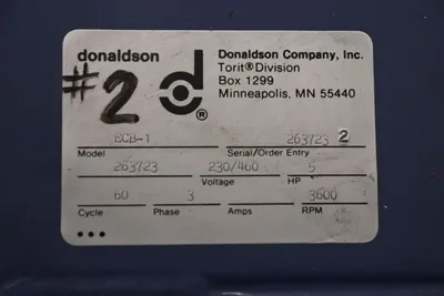 Used DONALDSON ECB-1 Dust Collectors Georgia US | The Equipment Hub #289638