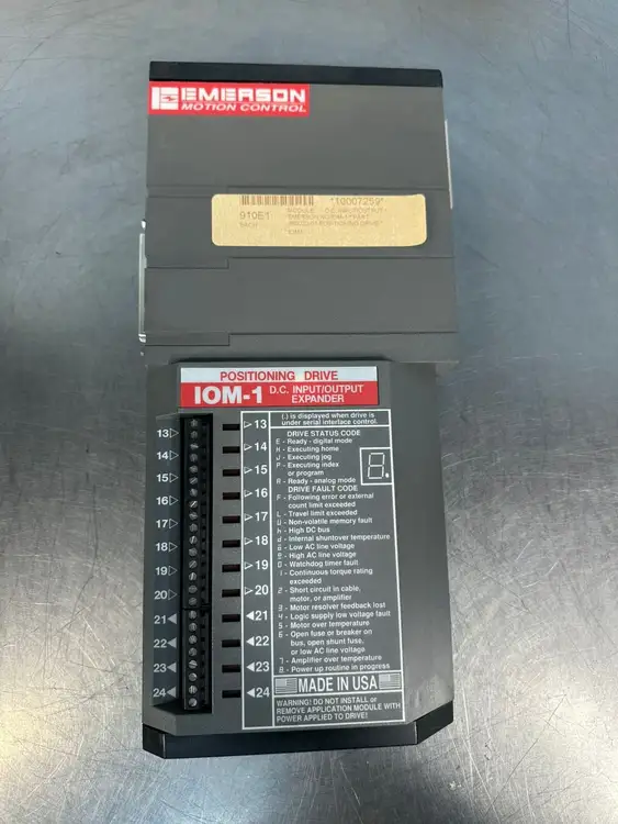 Used Emerson 960020-01 PLC Input & Output | Palmetto Automation #1156570