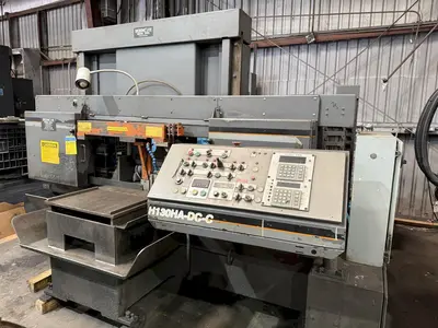 2013 HE&M H130HA-DC Horizontal Post Style Saw