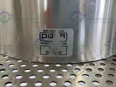 USED POPE SCIENTIFIC 5000 ML SPHERICAL, WIDE MOUTH DEWAR FLASK 76MM OD
