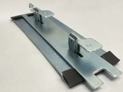 F88LSGQR | Hoffman  Quick-Release Flat Wireway Sealing Plate 8" x 8" Gray 19390 - New Other