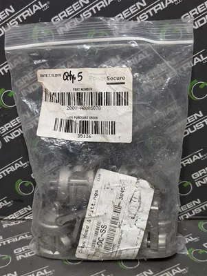 Lot of 5 Dixon 100-DC-SS Cam and Groove Type Dust Caps New