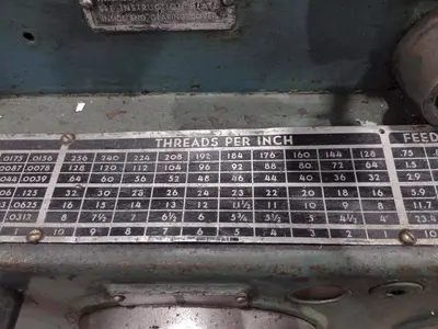 20" X 54" LODGE & SHIPLEY TOOLROOM ENGINE LATHE: YOBRO #24978