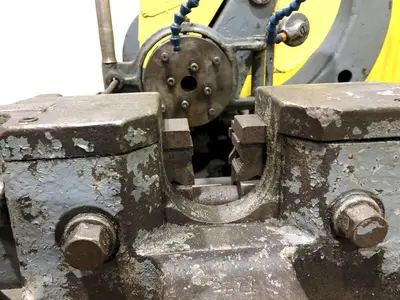 1" LANDIS SINGLE SPINDLE THREADER W/ 8R HEAD: STOCK #19071