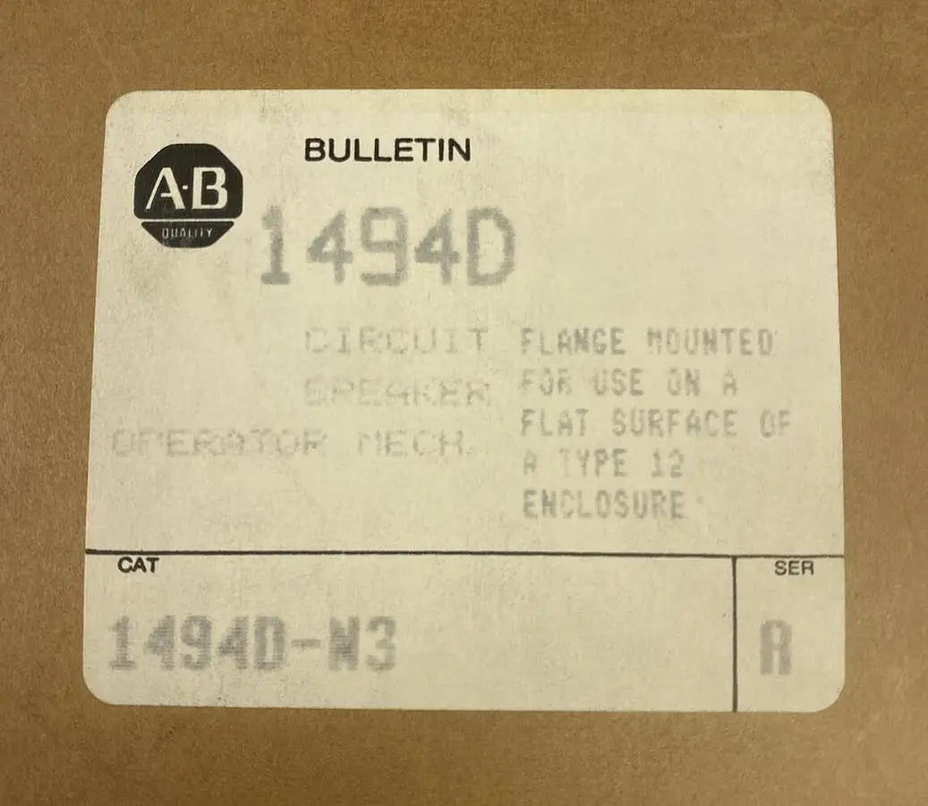 Used ALLEN-BRADLEY 1494D-N3 Circuit Breakers Ohio US | Surplus Asset Holdings #1241787