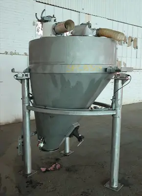 SPC8309  Bin Hopper Silo 45 cu.ft., bulk storage bin, Stainless Steel