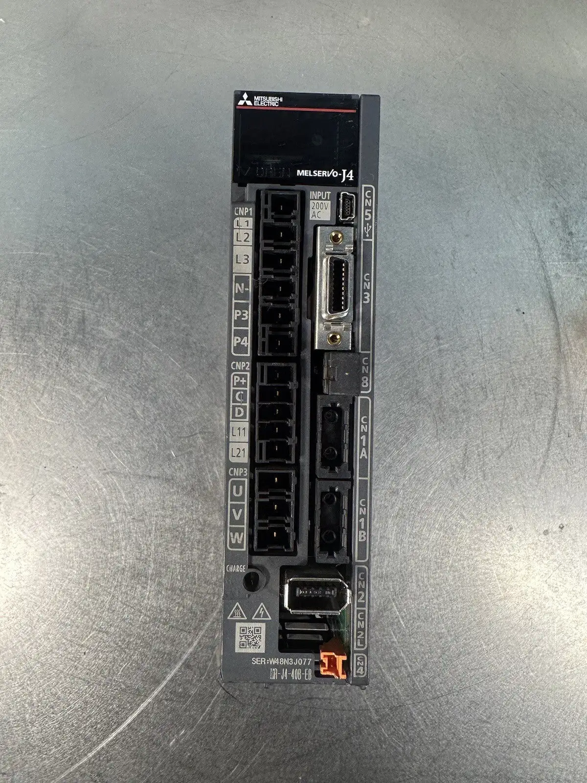 Mitsubishi MR-J4-40B-EB Melservo-J4 Controller. (BIN-1.2.4)
